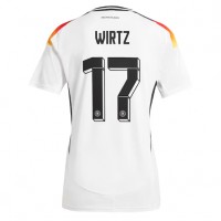 Maglie da calcio Germania Florian Wirtz #17 Prima Maglia Femminile Europei 2024 Manica Corta